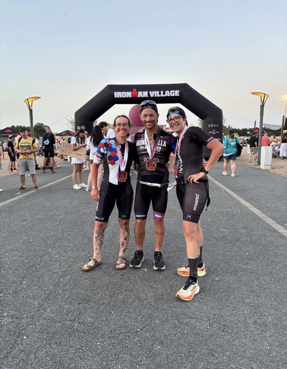 Ironbiella all’Ironman di Tours: Pozzo, Ravera e Soligo completano la gara in Francia FOTO