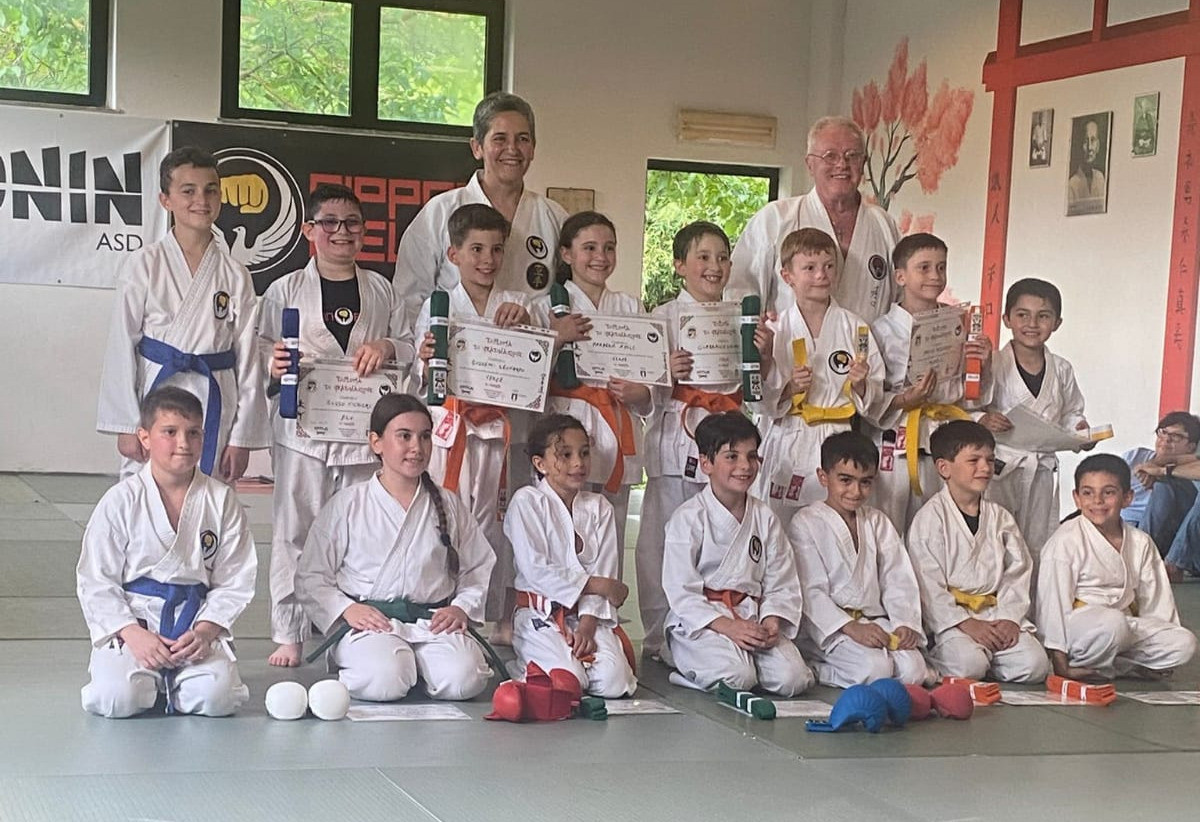 Karate: a Biella Chiavazza è periodo di esami per l’ASD Nippon Biella FOTO