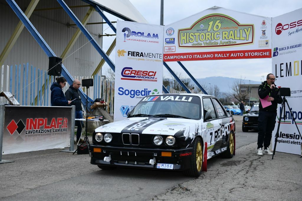 Rally & Co, 8 equipaggi e una navigatrice al Lana Storico FOTO