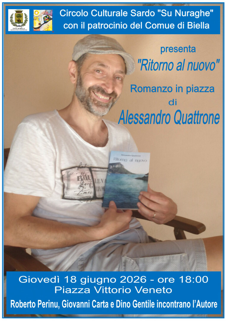 Festival delle Identità: Alessandro Quattrone in dialogo tra Biella e Sardegna