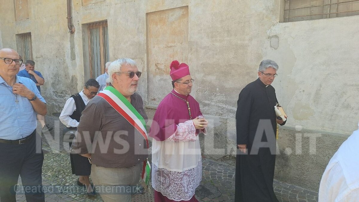 Tollegno celebra San Germano: chiude la Messa del Vescovo Farinella FOTO e VIDEO