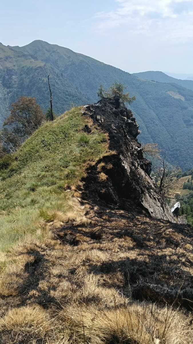 Incendi in Valsesia, AIB biellesi impegnati nella bonifica FOTO