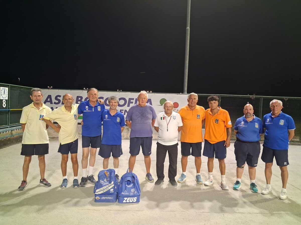 Bocce, Martinotti e Bevilacqua vincono la notturna a coppie BC