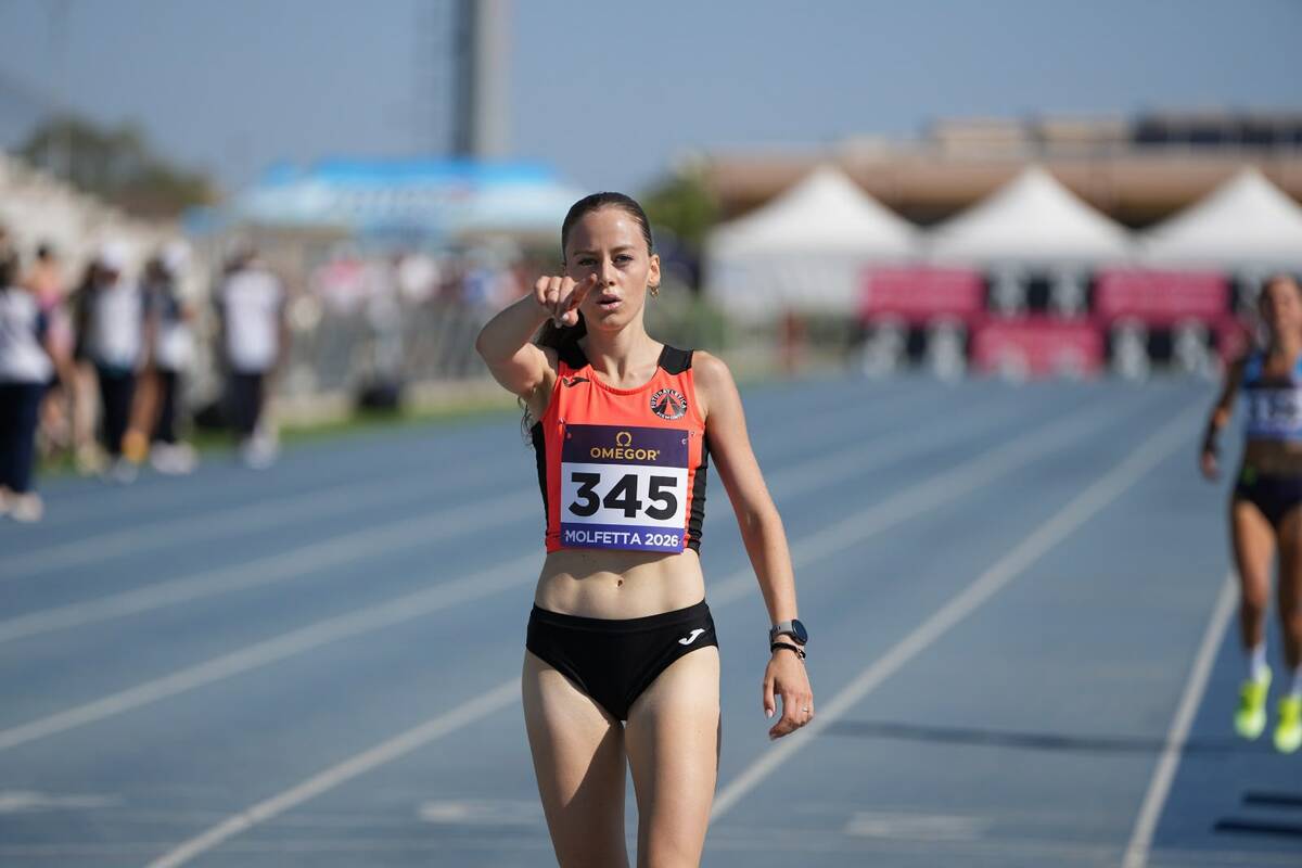 Chiara Munaretto è campionessa italiana Under 23 nei 5000 metri FOTO
