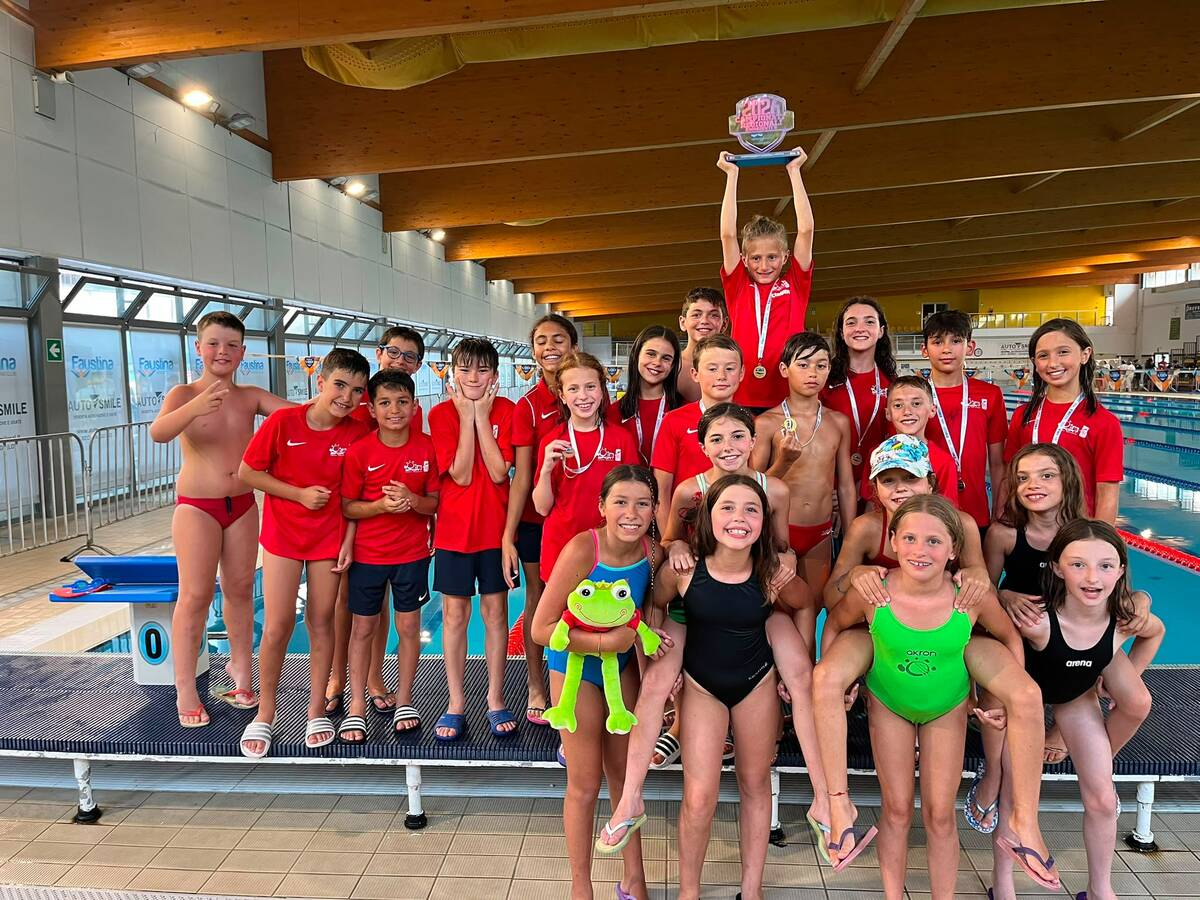 Nuoto, In Sport Rane Rosse seconde in Lombardia ai Regionali Esordienti B