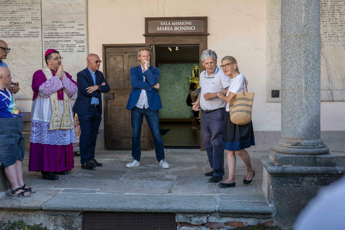 Biella, inaugurata a Oropa la mostra dedicata a Maria Bonino FOTO