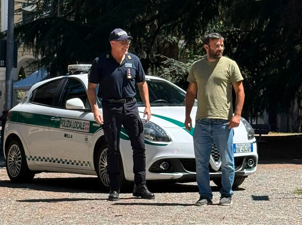 Biella, controlli della Polizia Locale nei parchi cittadini