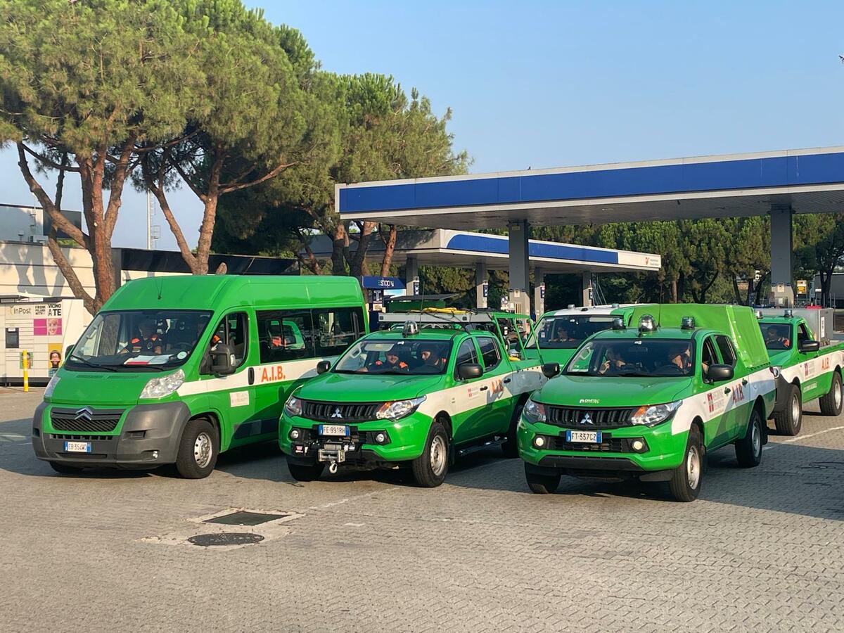 Protezione Civile: AIB Piemonte in missione in Calabria