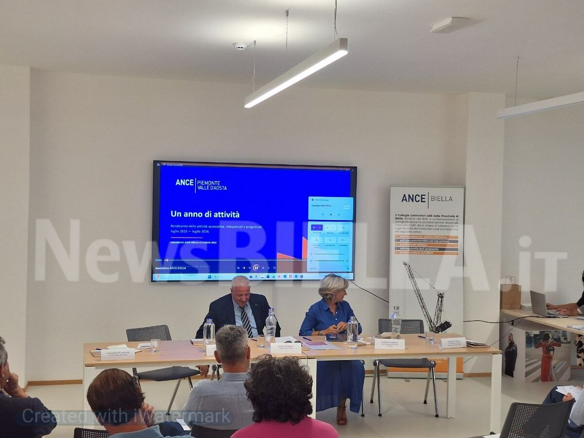 ANCE Biella, Andrea Bonifacio rieletto presidente  FOTO e VIDEO