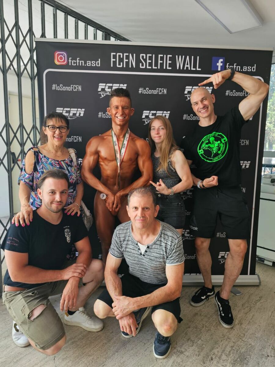 Marco Mosca alla finale italiana di natural bodybuilding, il biellese sarà protagonista a Bologna