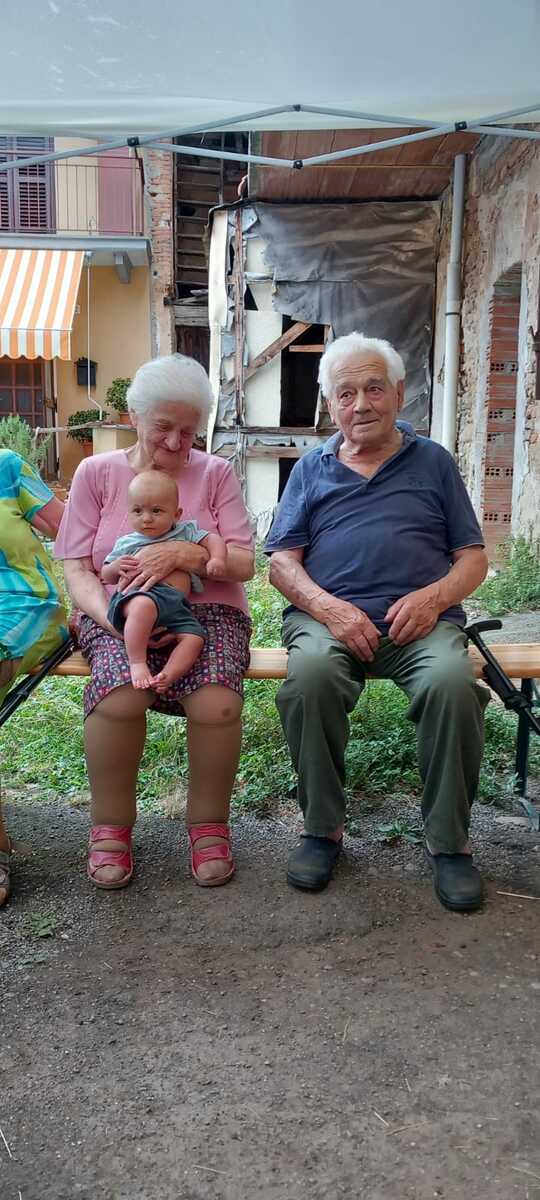 A Rena di Camburzano una grande festa per i 92 anni di Ciro Giorgi: due giorni per celebrare il decano della frazione FOTO