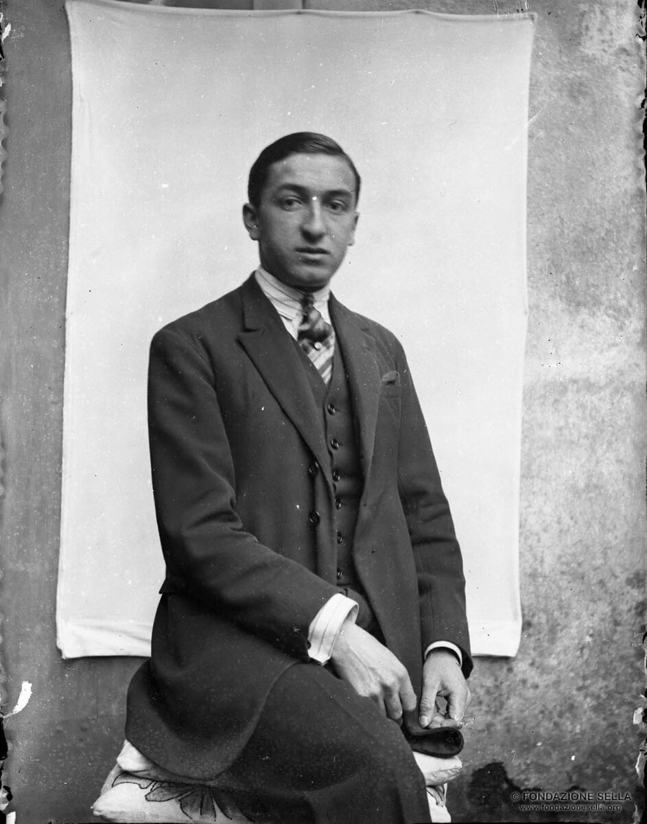 Biella nelle foto d'archivio: i ritratti di Federico Maggia