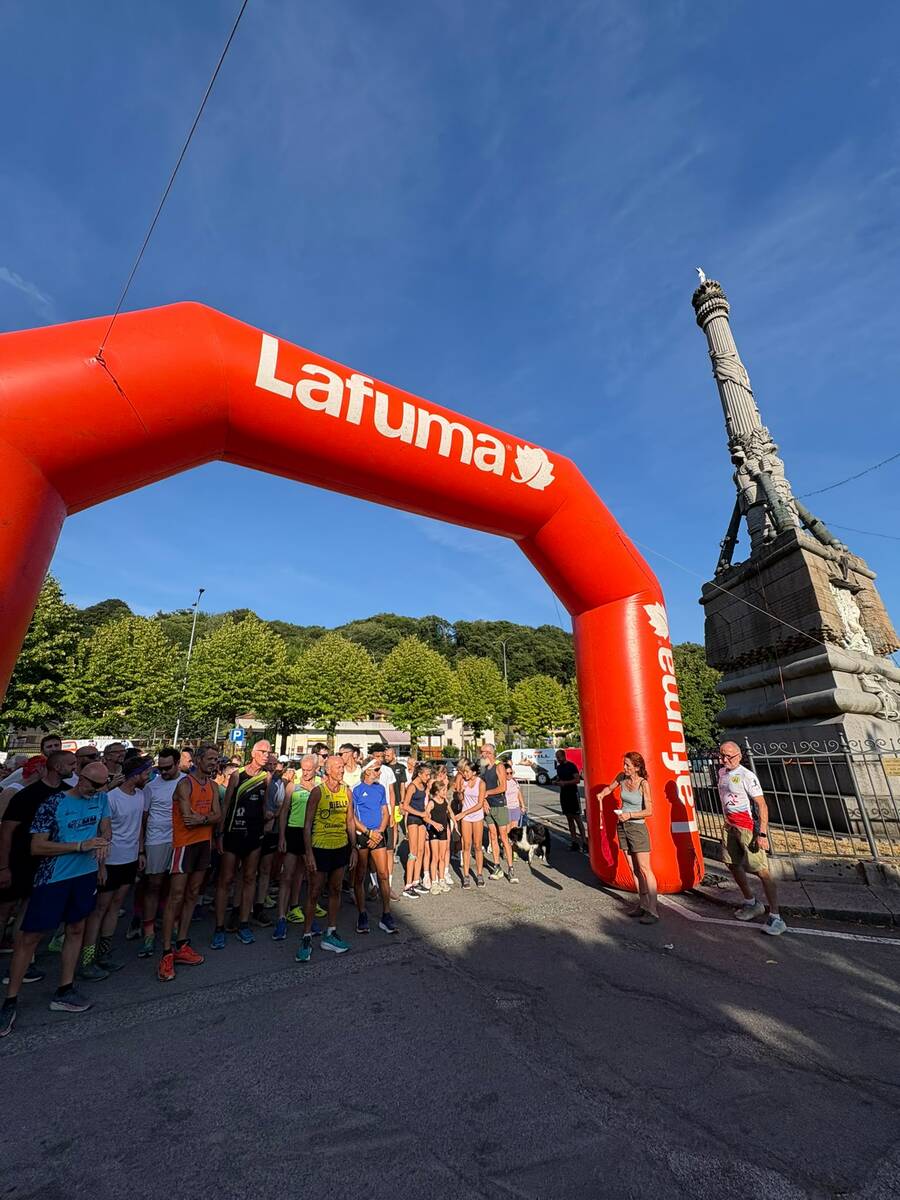 Clima di festa a Sagliano Micca, oltre 120 runners alla gara podistica FOTO
