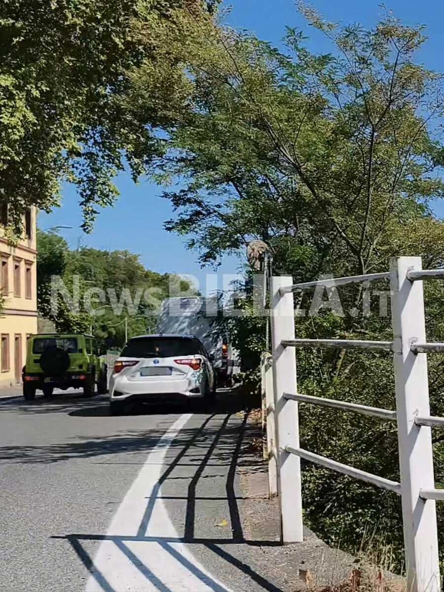 Scontro tra due mezzi a Biella
