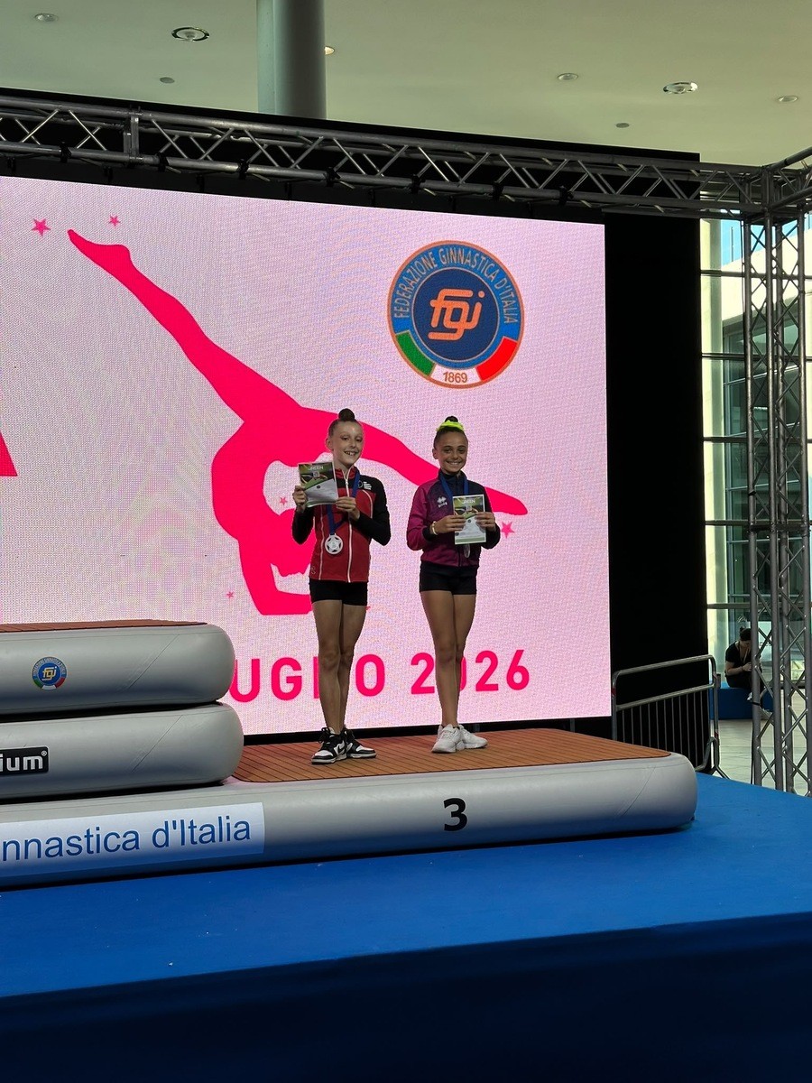 Rhythmic School a Rimini: due titoli italiani e sei podi alle finali nazionali FOTO