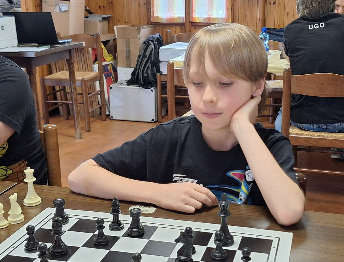 Mattia, Monica e la passione per gli scacchi