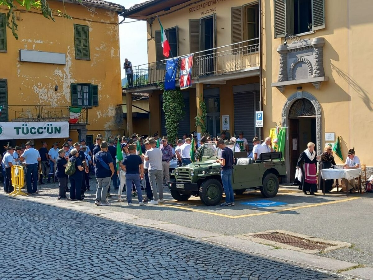 Gli Alpini della Valle del Cervo festeggiano 60 anni di attività FOTO e VIDEO