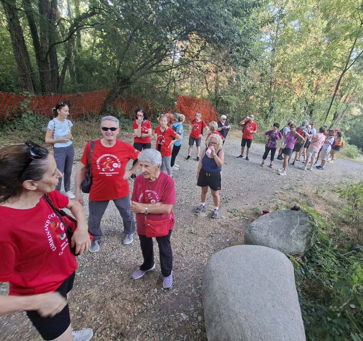 “Camminando con la CRI”, pausa ad agosto: le attività riprenderanno il 2 settembre FOTO