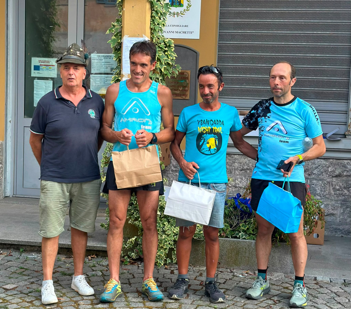 60 runners alla Corsa degli Alpini: Faedo e Bellardone tagliano il traguardo per primi in Valle Cervo