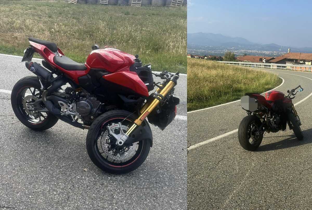 Ancora un incidente lungo la strada della Serra, soccorso un giovane motociclista