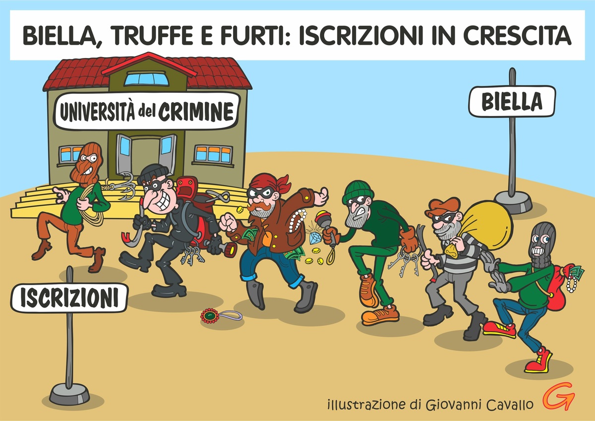 Biella, all’Università del crimine gli esami si fanno sul campo