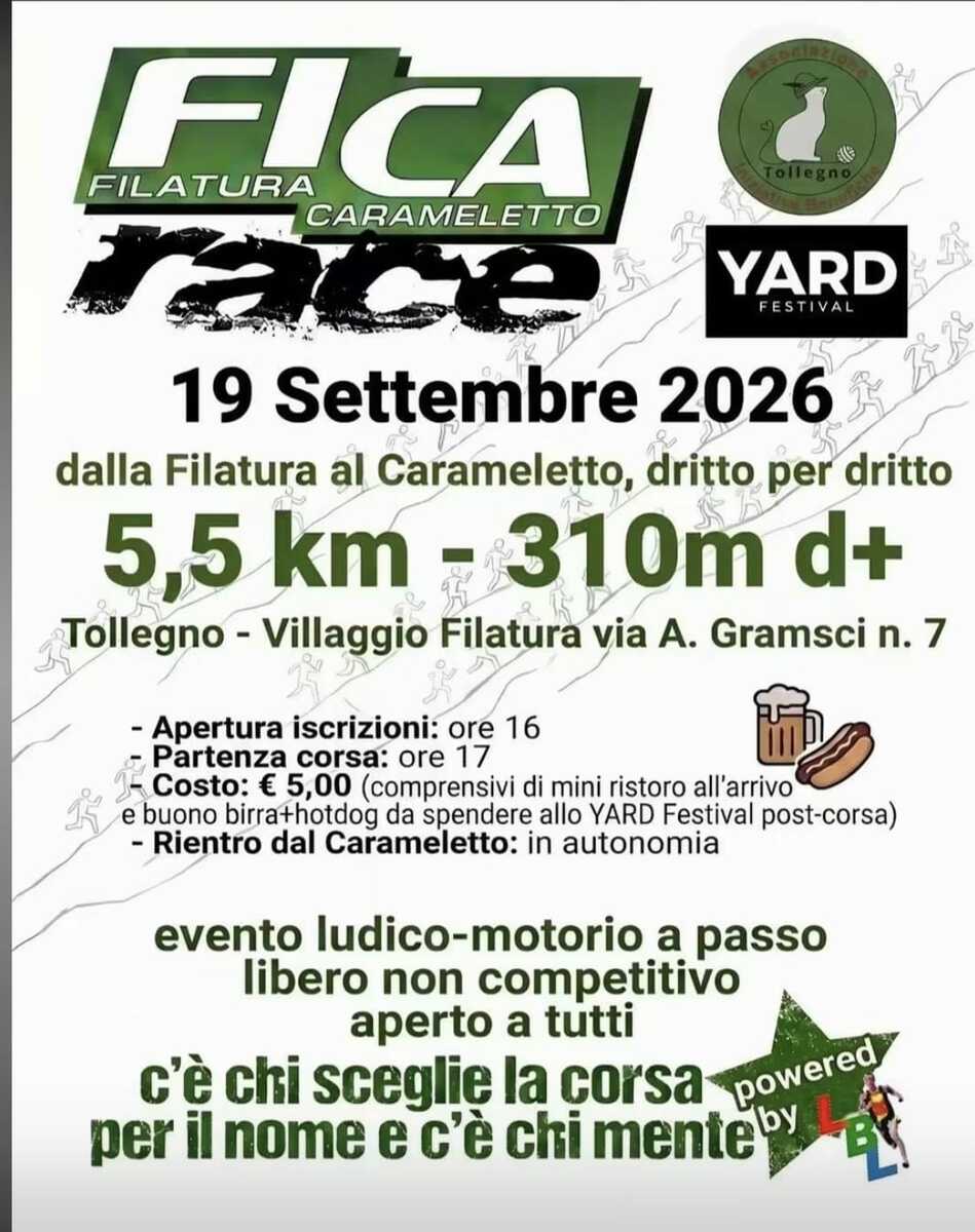 Le corse di Newsbiella.it della settimana dal 15 al 20 settembre