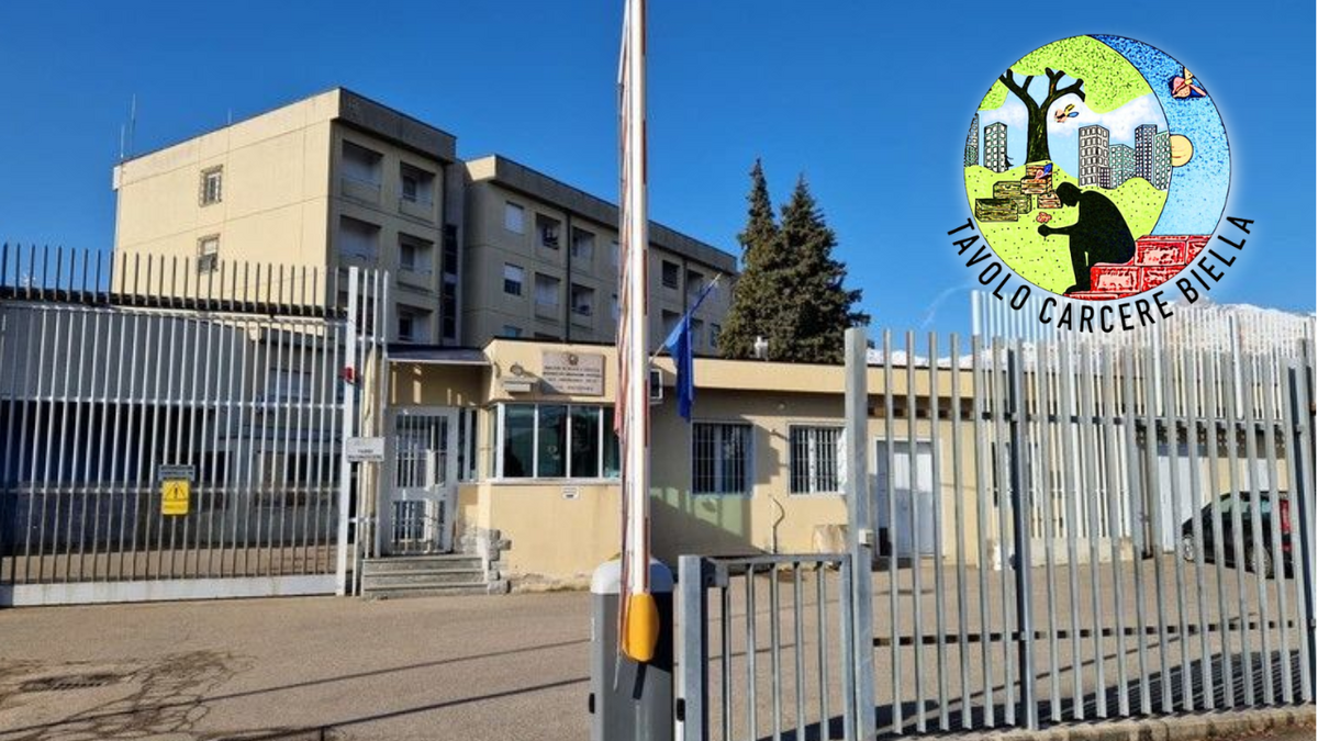 Biella, detenuto si toglie la vita: il cordoglio del Tavolo Carcere Biella