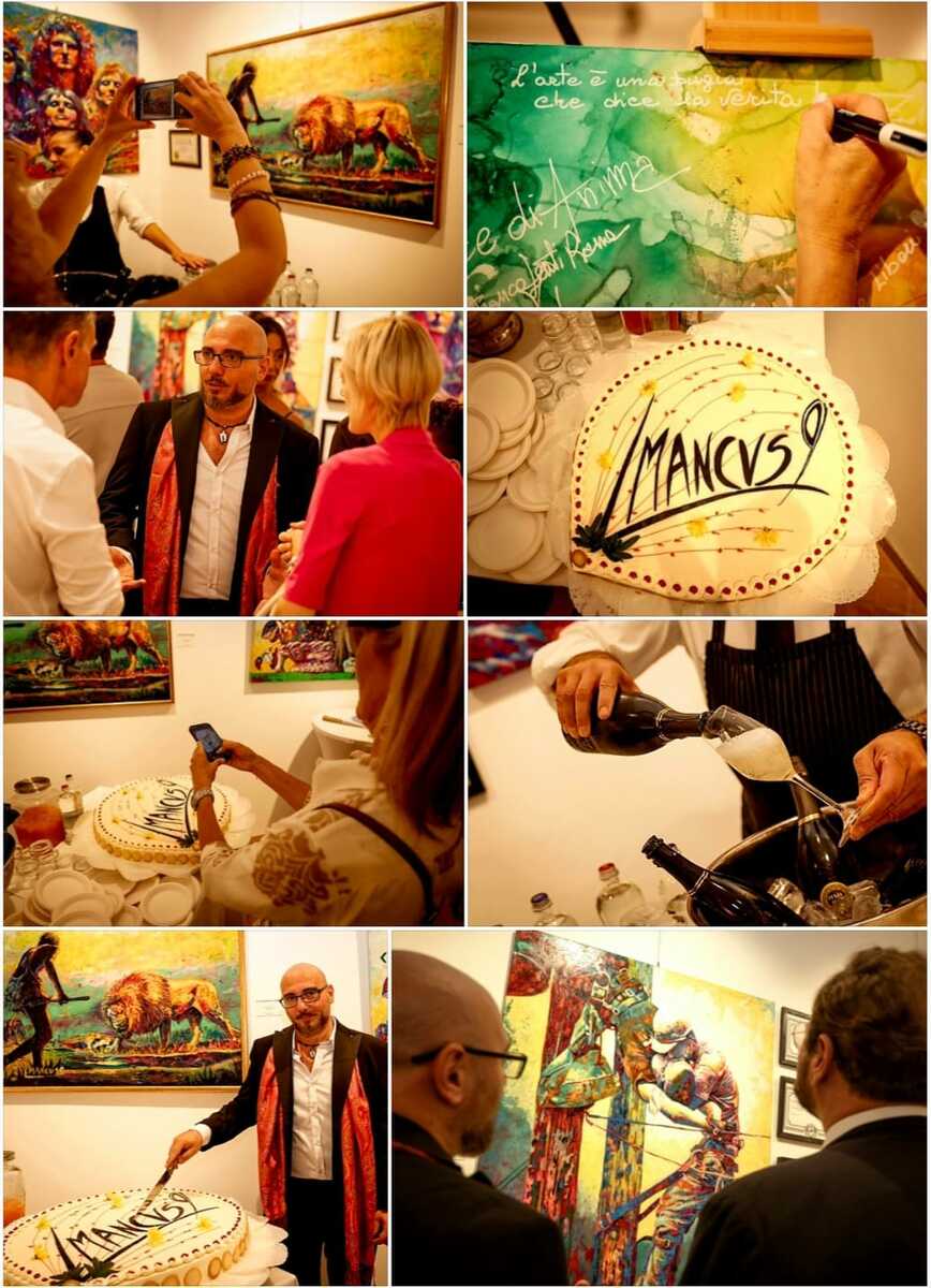 Grande affluenza a Biella per l’inaugurazione dell’Art Atelier Mancuso FOTO