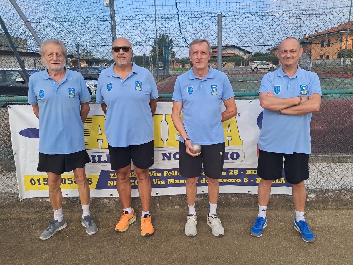 Al Crc Gaglianico la 74° edizione della Boccia d’Oro FOTO