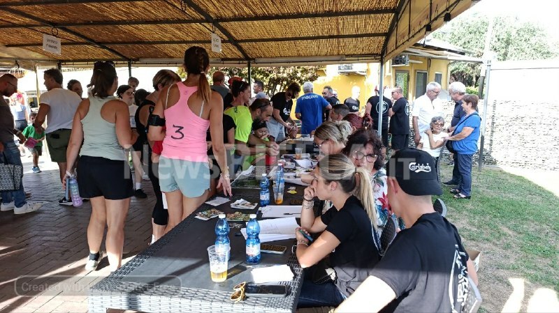 Grande partecipazione a Candelo, oltre 200 persone per la 12° Corsa della Birra e della Salamella FOTO e VIDEO