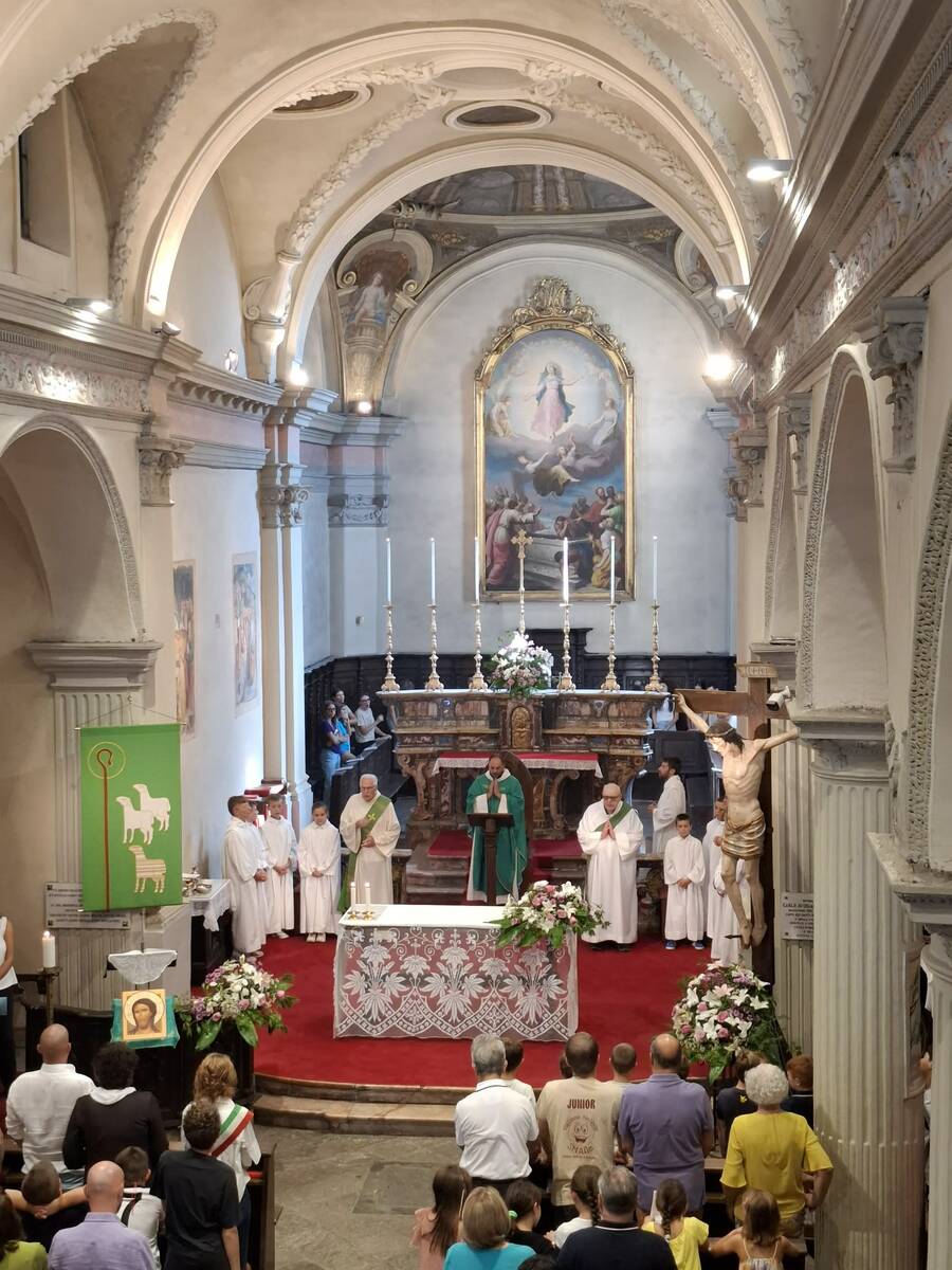 Giorni di celebrazioni a Vigliano per la festa parrocchiale di Santa Maria Assunta FOTO