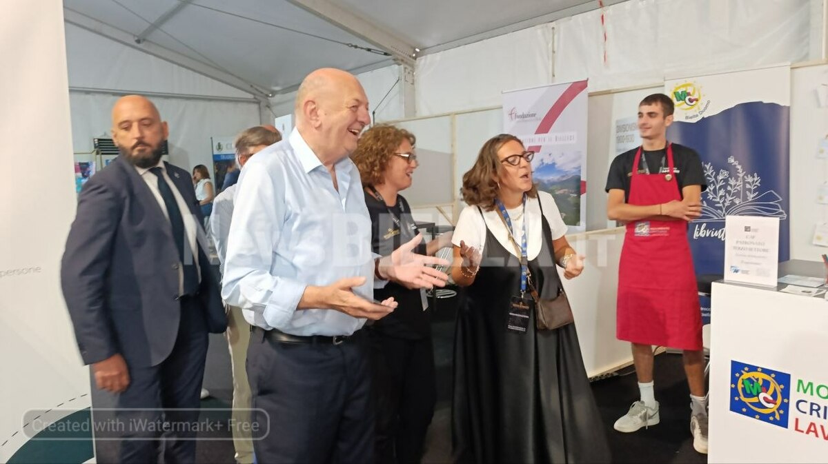 Biella, le parole del ministro Pichetto: "Bolle di Malto è un riferimento a livello nazionale" FOTO e VIDEO