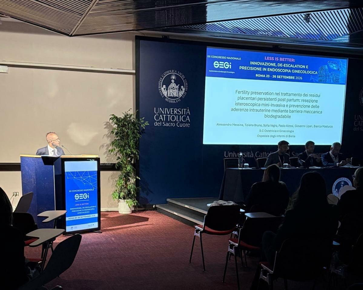 Isteroscopia, Biella protagonista al Congresso nazionale della Società Italiana di Endoscopia Ginecologica a Roma