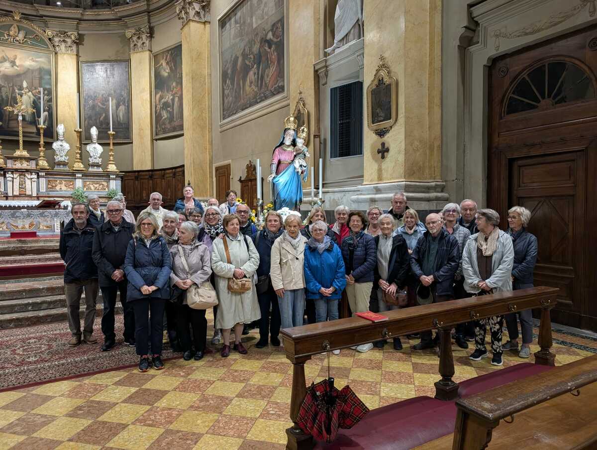 Nuovo viaggio per il Gruppo Pellegrinando di Graglia, visita all’Eremo di Santa Caterina del Sasso
