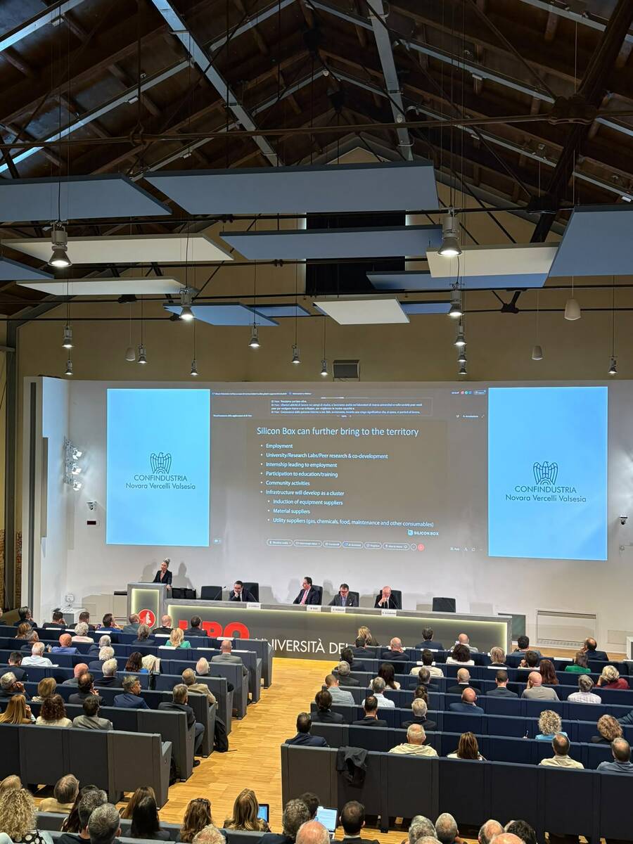 I semiconduttori, il motore della tecnologia globale. Zappalà: “In arrivo Silicon Box a 40 minuti da Biella”
