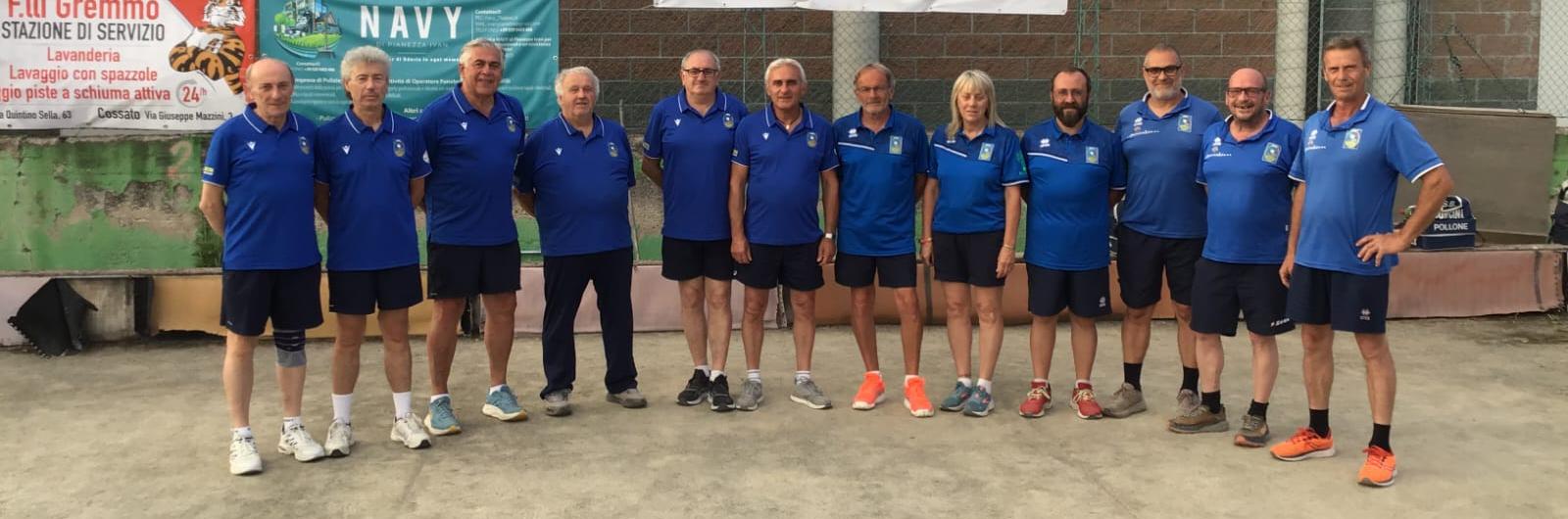 San Secondo Bennese protagonista nella notturna della Bocce Valdengo