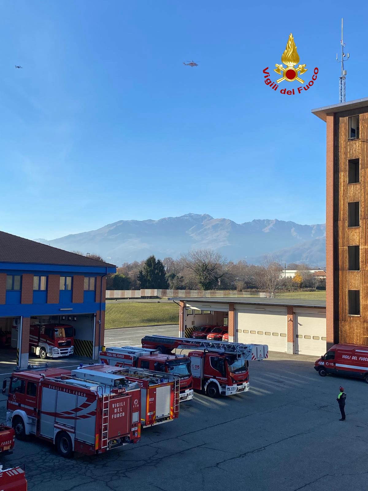 Vigili del Fuoco in addestramento su dispositivi localizzazione dei cellulari, a Biella in 70 da tutto il Piemonte FOTO