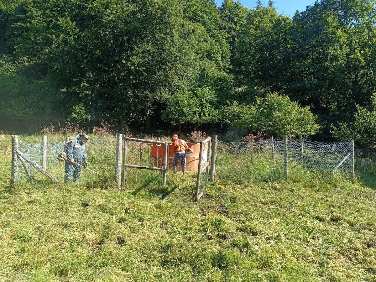 Biella, al via intervento di manutenzione alla vasca AIB Oropa FOTO