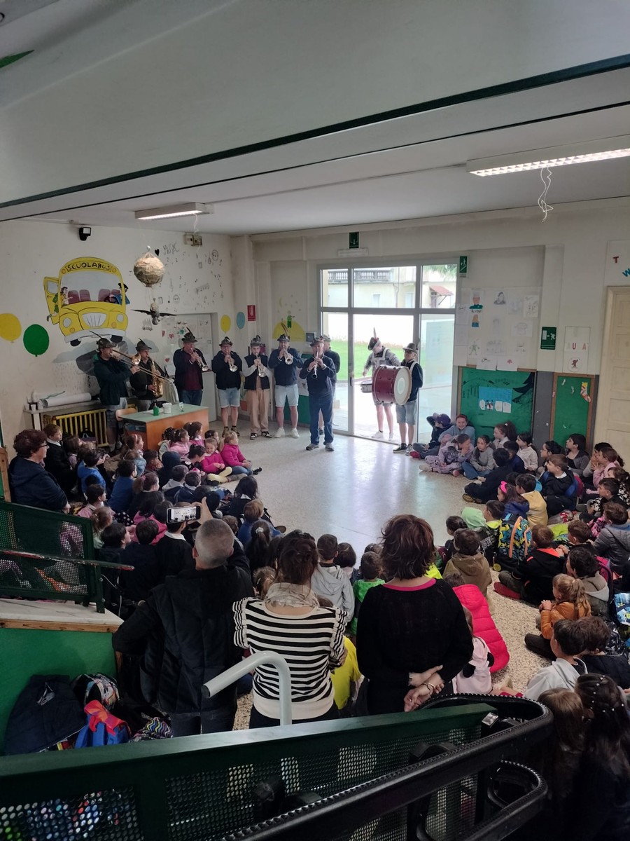 Gli Alpini portano musica e allegria a Cavaglià VIDEO