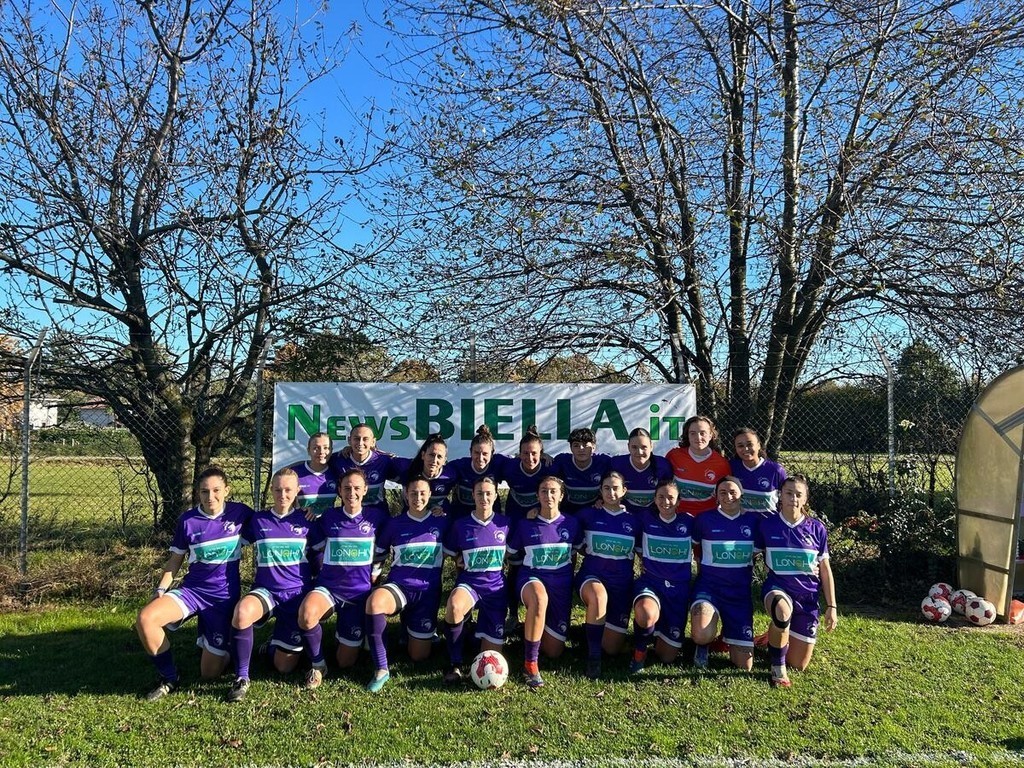 Calcio femminile, è big match: sfida a Carignano tra l'ACF Biellese e la 2° del girone