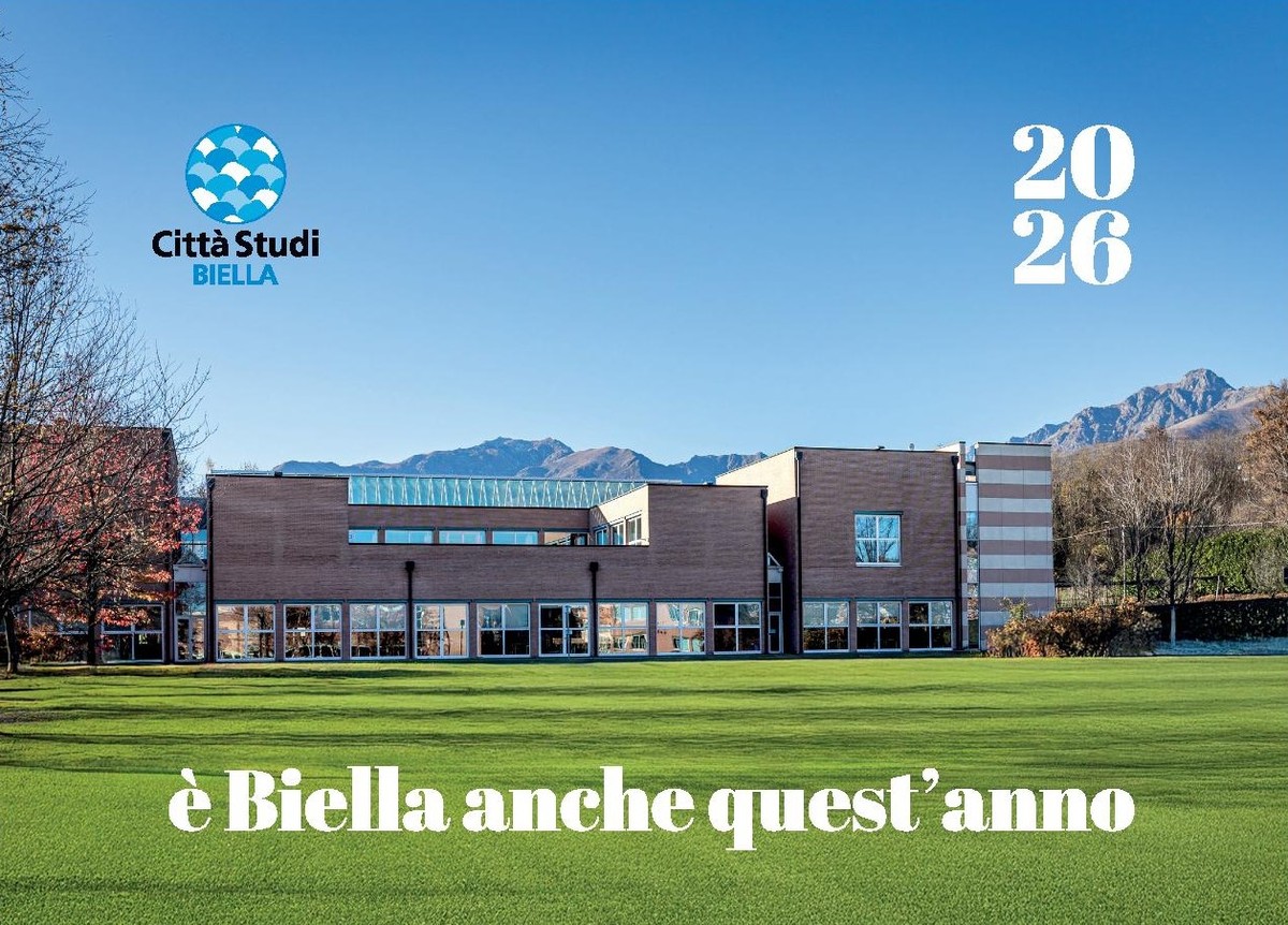 Città Studi Biella, il Calendario 2026 è un tributo alla bellezza del Biellese