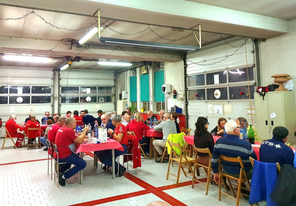 A Cavaglià la Cena degli Auguri con la Croce Rossa