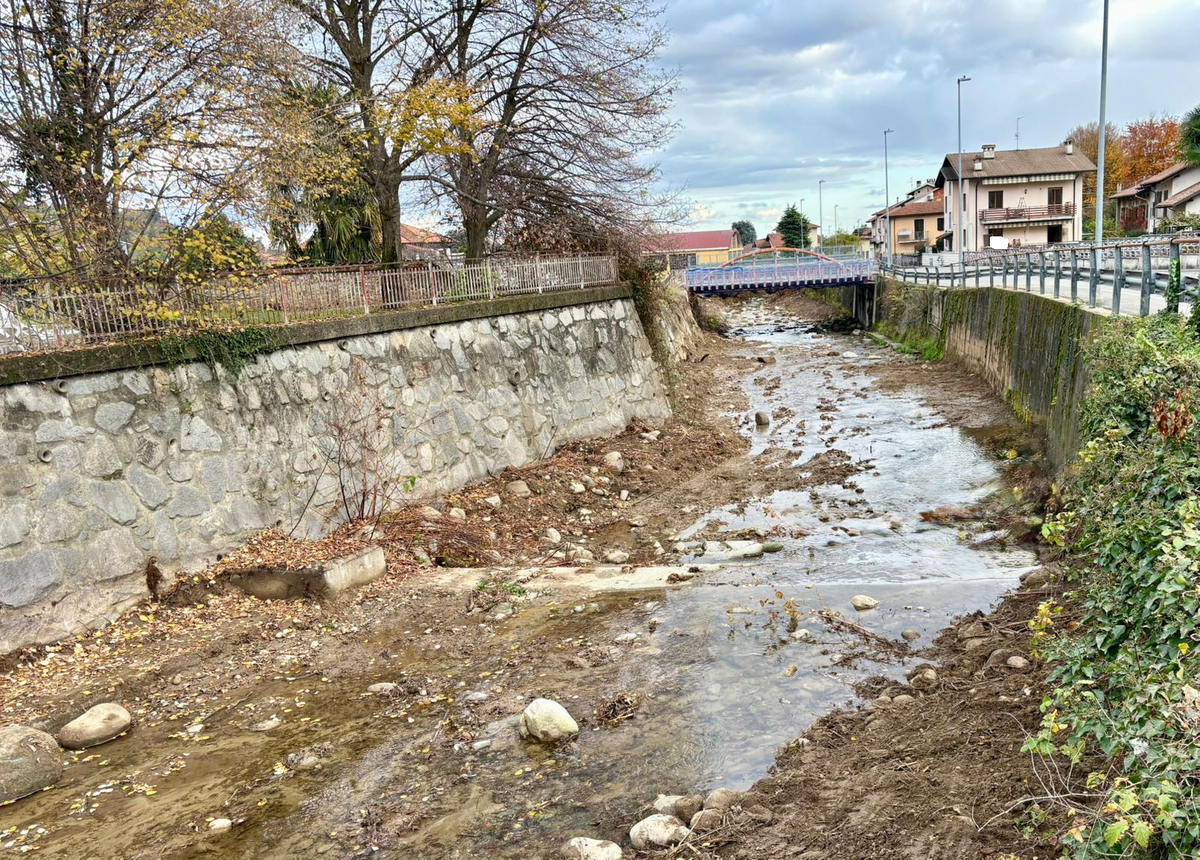 Vigliano, in corso la messa in sicurezza del territorio: interventi sul Chiebbia