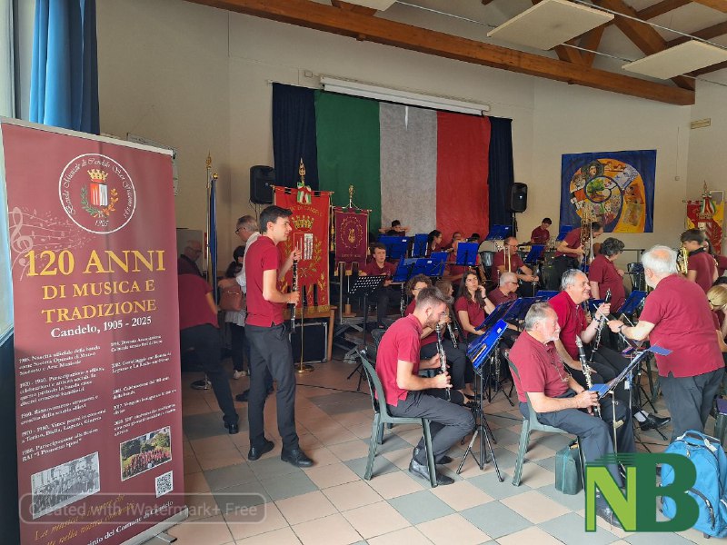 Pubblico numeroso a Candelo per il concerto del 2 giugno FOTO