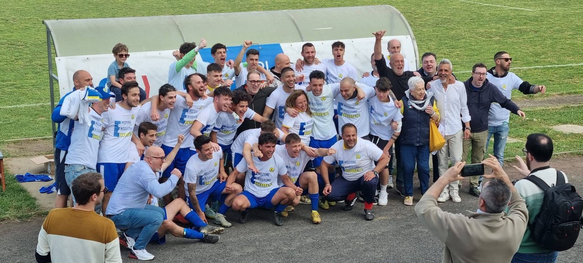 Calcio, ritorno in Eccellenza per il Città di Cossato: a Cameri la grande festa