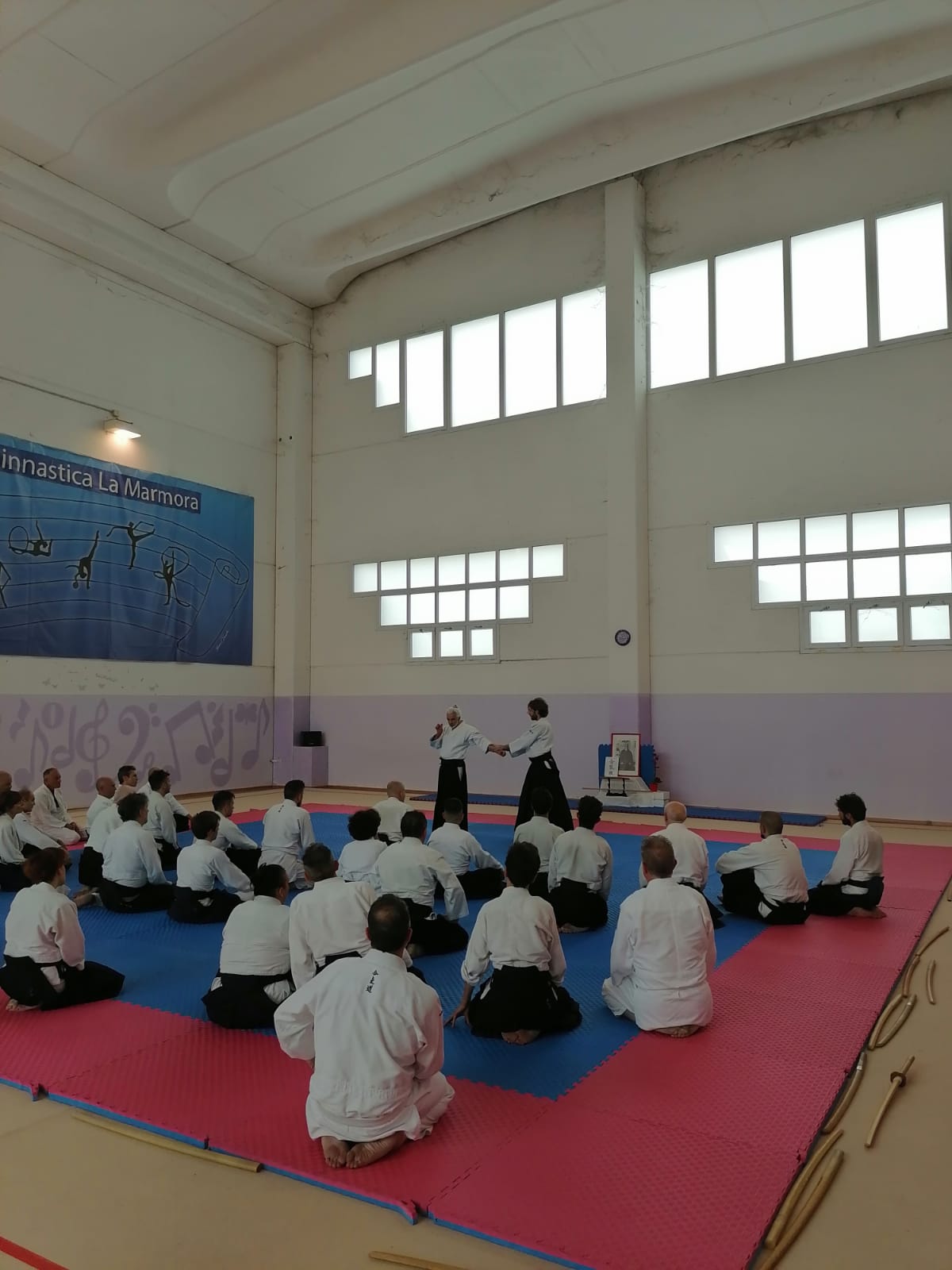 Stage di Aikido con la Musubi FOTO