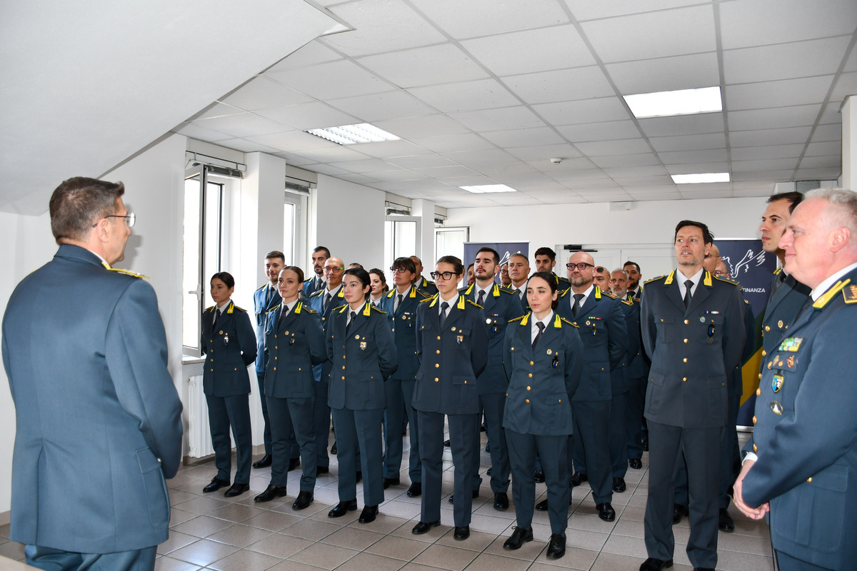 Guardia di Finanza, il Comandante Regionale Piemonte–Valle d’Aosta in visita a Biella