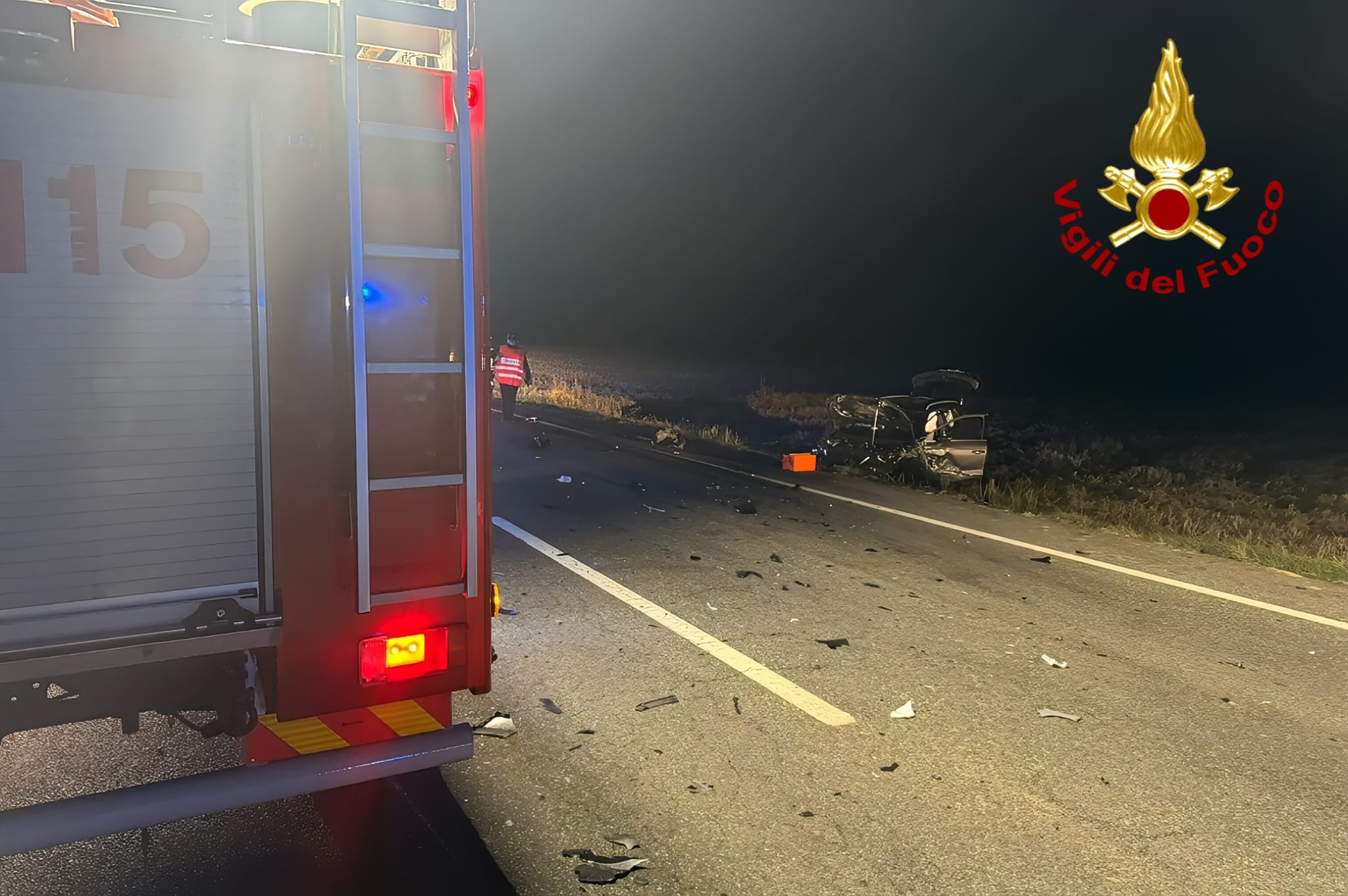 Dal nord ovest: Incidente stradale a Formigliana, due feriti trasportati in ospedale
