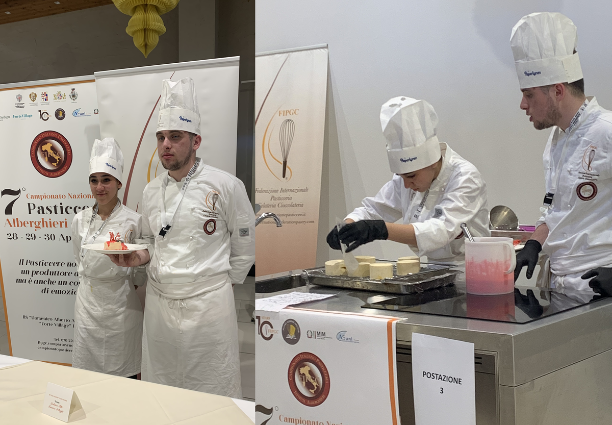 Due studenti biellesi protagonisti al Campionato Nazionale di Pasticceria 2025