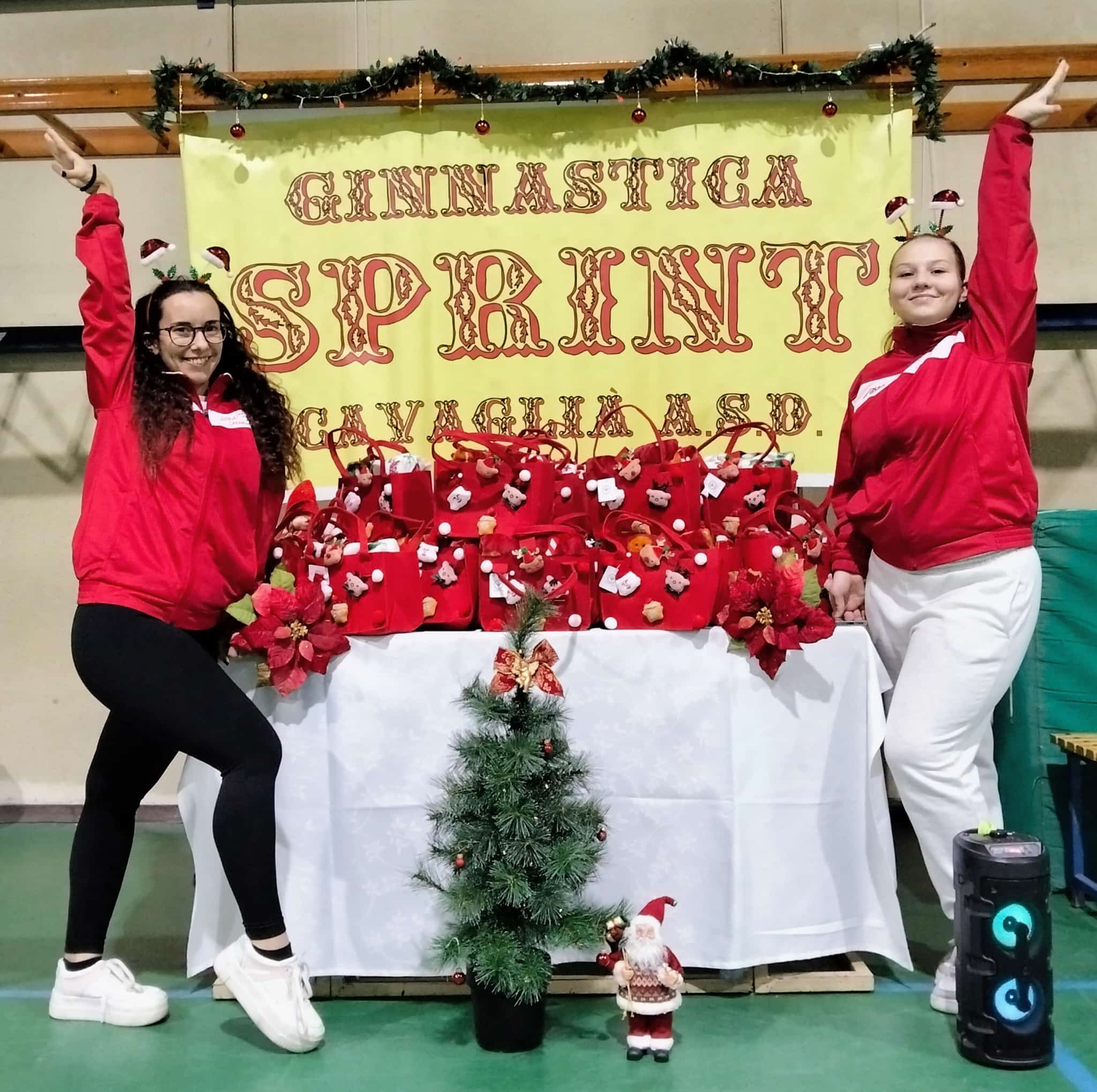 Saggio di Natale per la Ginnastica Sprint di Cavaglià FOTO